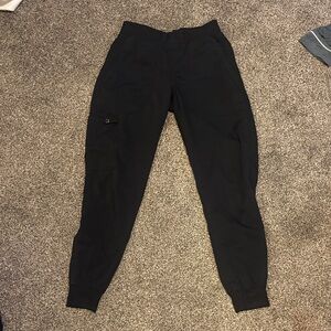 Black Med Couture Scrub Bottoms